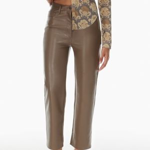 Melina Cropped Vegan Leather Pant